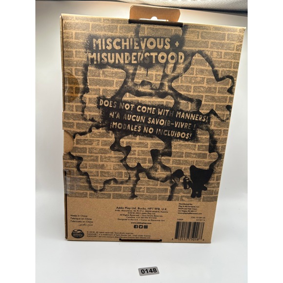 Fuggler Funny Ugly Monster Plush Toy Misfits Edition Button Eye Tongue#148 - Picture 2 of 2